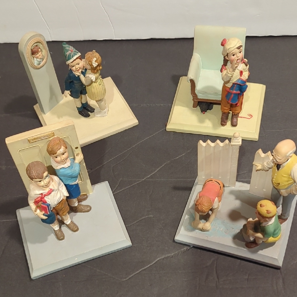 Figurines Based On Saturday Evening Post Covers By FrancesTipton Hunter